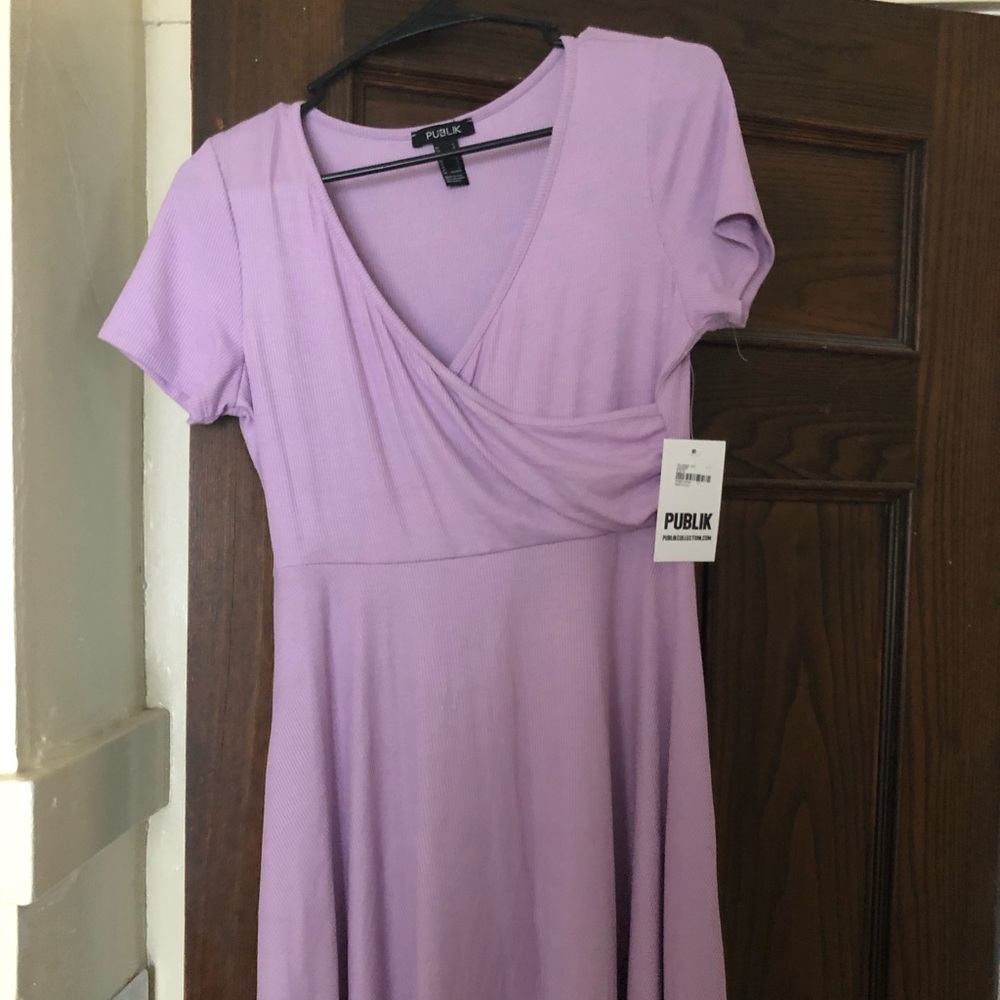 Purple lilac dress